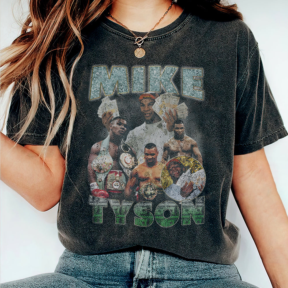 Vintage 90s Graphic Style Mike Tyson Shirt - Mike Tyson T-Shirt V2 - American Professional Wrestler Tee For Man and Woman Unisex T-Shirt VT8AU8