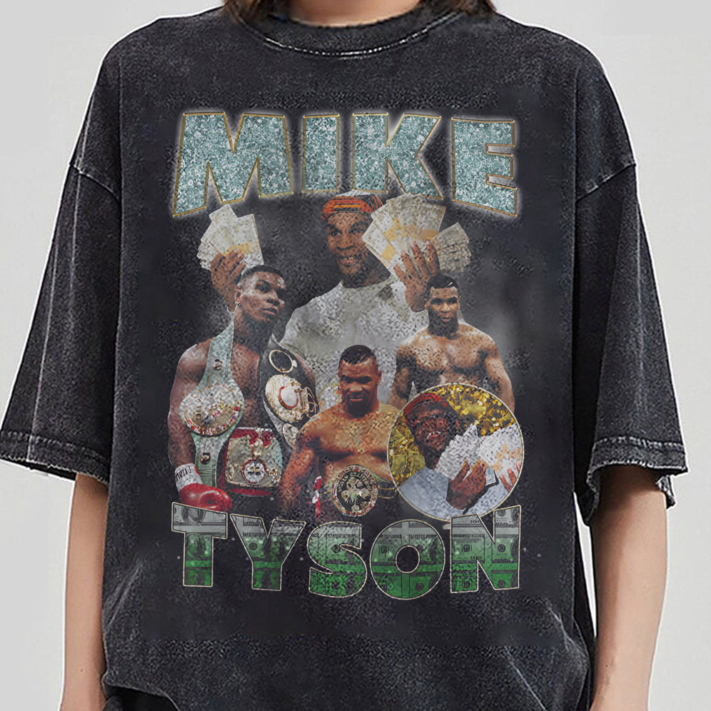 Vintage 90s Graphic Style Mike Tyson Shirt - Mike Tyson T-Shirt V2 - American Professional Wrestler Tee For Man and Woman Unisex T-Shirt VT8AU8