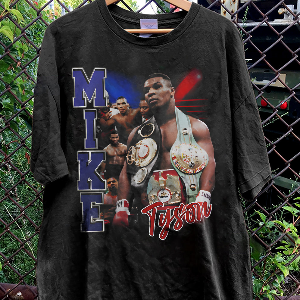 Vintage 90s Graphic Style Mike Tyson Shirt - Mike Tyson T-Shirt V4 - American Professional Wrestler Tee For Man and Woman Unisex T-Shirt VT8AU8