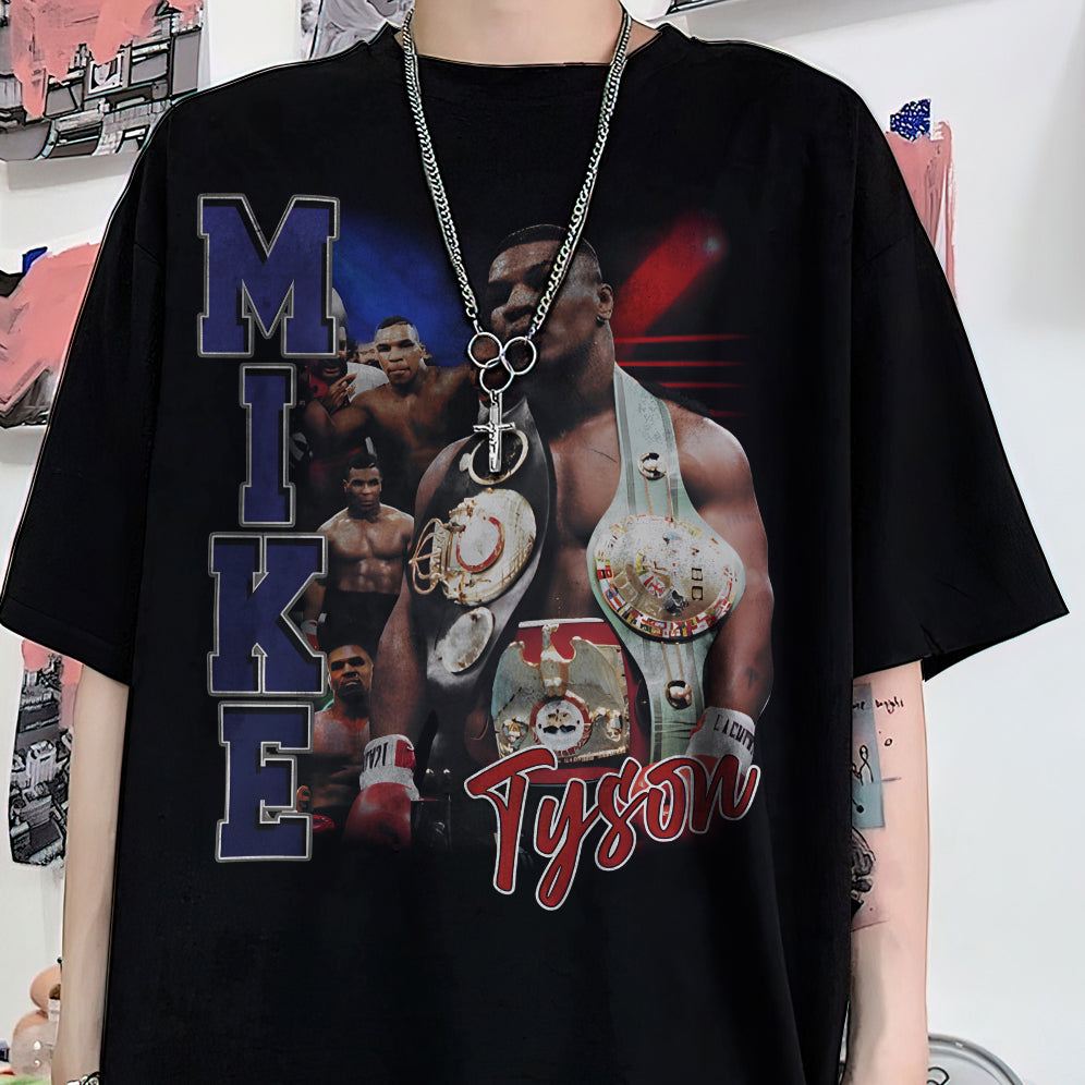 Vintage 90s Graphic Style Mike Tyson Shirt - Mike Tyson T-Shirt V4 - American Professional Wrestler Tee For Man and Woman Unisex T-Shirt VT8AU8