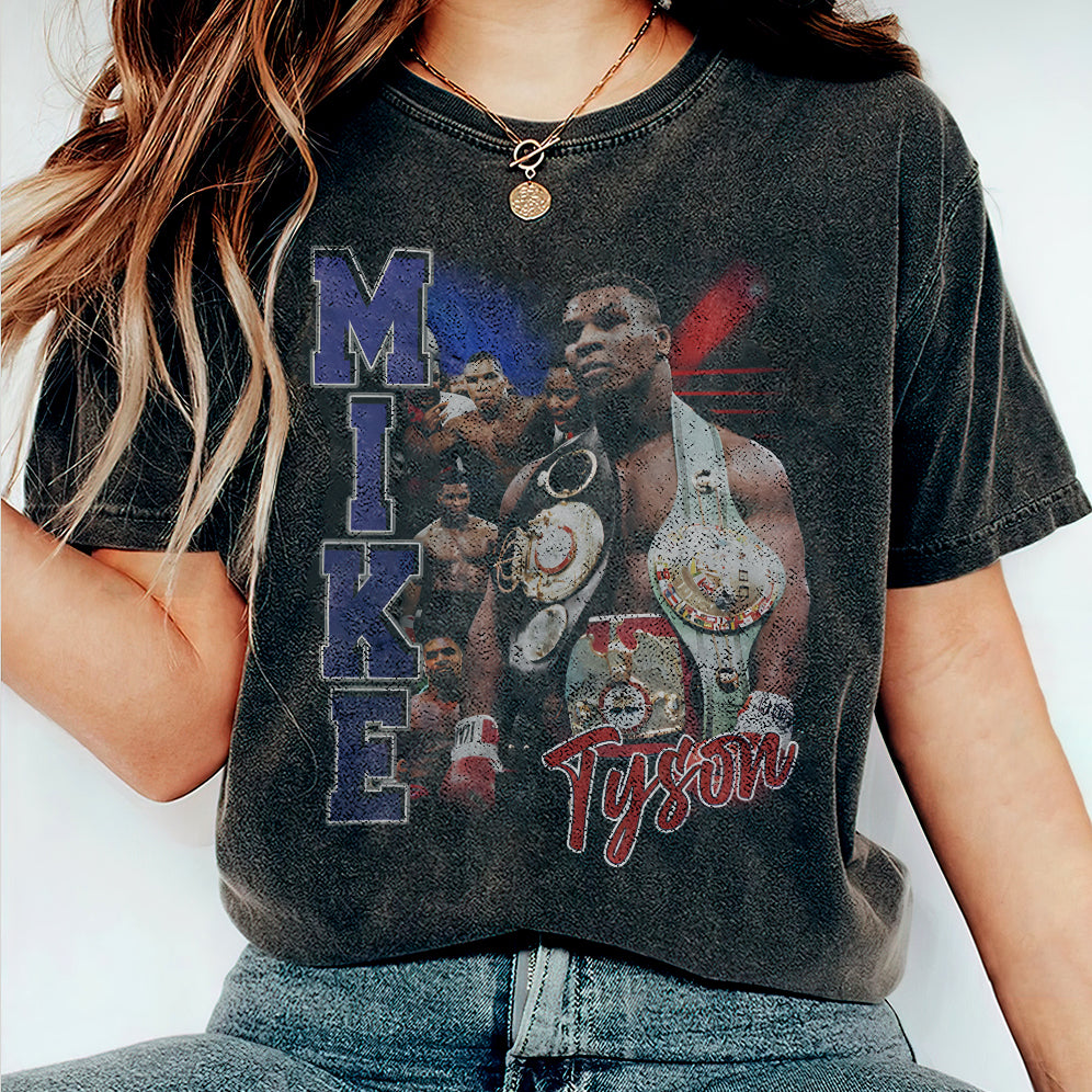 Vintage 90s Graphic Style Mike Tyson Shirt - Mike Tyson T-Shirt V4 - American Professional Wrestler Tee For Man and Woman Unisex T-Shirt VT8AU8