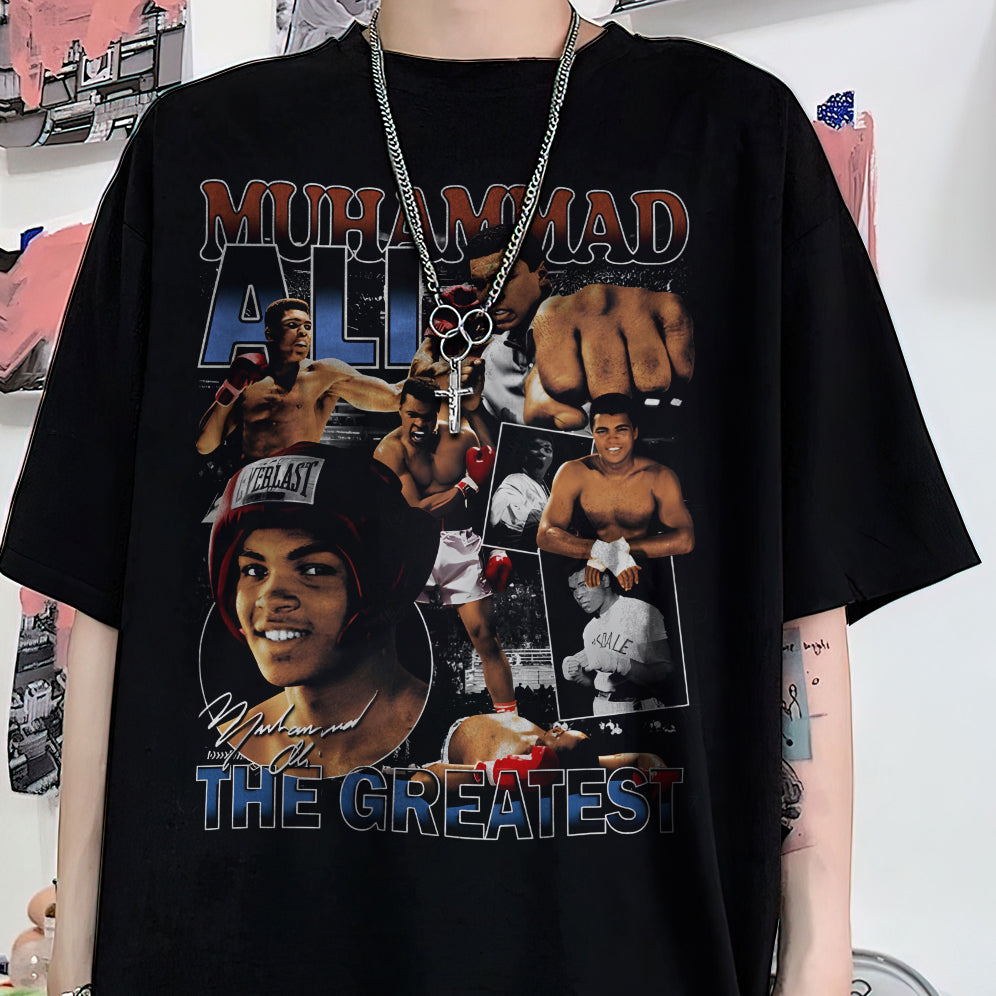 Vintage 90s Graphic Style Muhammad Ali Shirt - Muhammad Ali T-Shirt - American Professional Wrestler Tee For Man and Woman Unisex T-Shirt VT8AU8