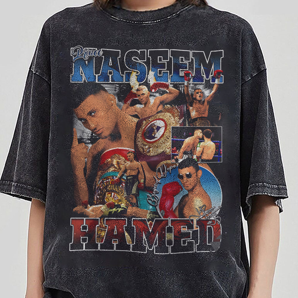 Vintage 90s Graphic Style Prince Naseem Hamed Shirt - Prince Naseem Hamed T-Shirt - American Professional Wrestler Tee For Man and Woman Unisex T-Shirt VT8AU8