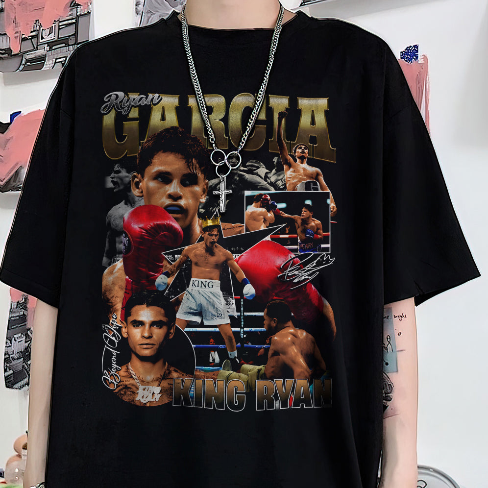 Vintage 90s Graphic Style Ryan Garcia Shirt - Ryan Garcia T-Shirt - American Professional Wrestler Tee For Man and Woman Unisex T-Shirt VT8AU8