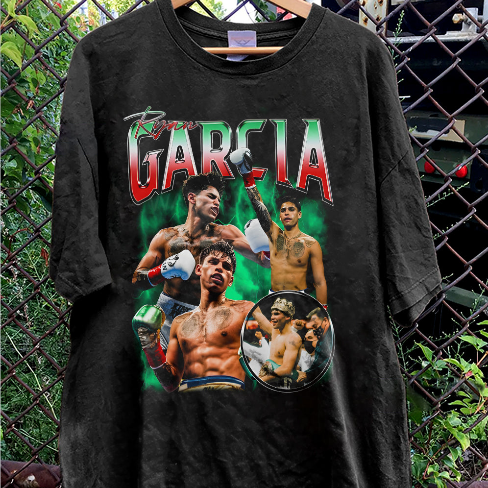 Vintage 90s Graphic Style Ryan Garcia Shirt - Ryan Garcia T-Shirt V2 - American Professional Wrestler Tee For Man and Woman Unisex T-Shirt VT8AU8