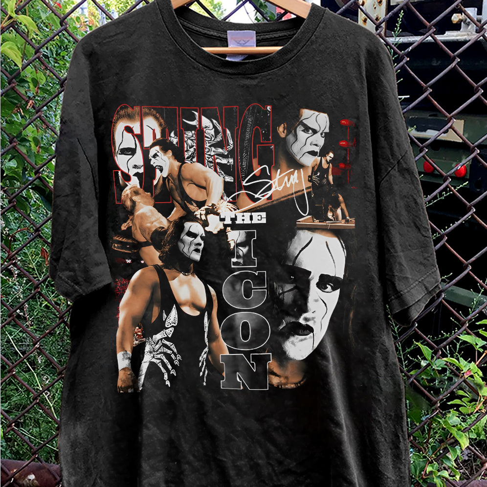 Vintage 90s Graphic Style Sting Shirt - Sting T-Shirt - American Professional Wrestler Tee For Man and Woman Unisex T-Shirt