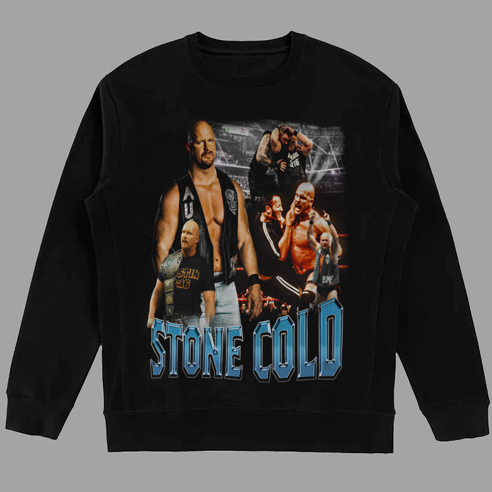 Vintage 90s Graphic Style Stone Cold  Shirt - Stone Cold T-Shirt V2 - American Professional Wrestler Tee For Man and Woman Unisex T-Shirt