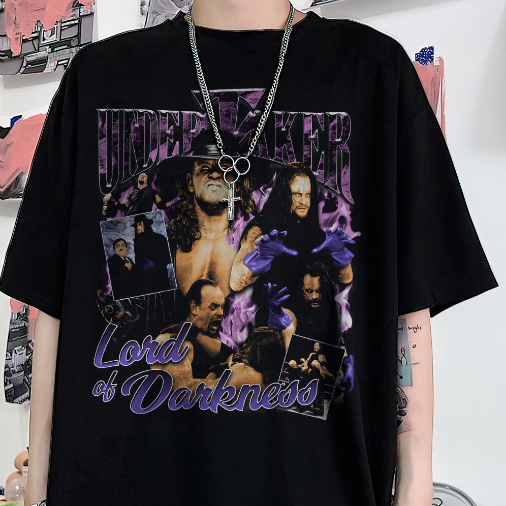 Vintage 90s Graphic Style Undertaker Shirt - Undertaker T-Shirt V3 - American Professional Wrestler Tee For Man and Woman Unisex T-Shirt