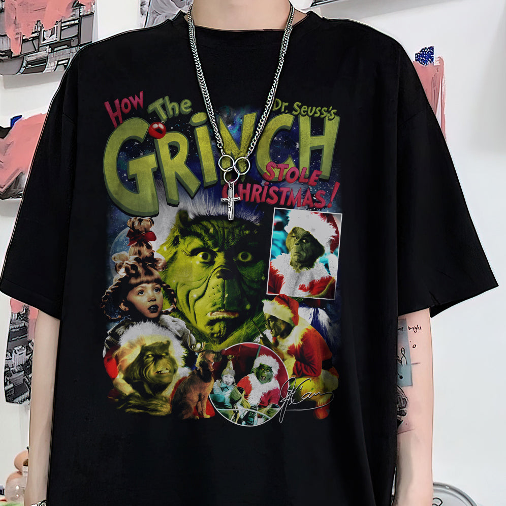 Vintage 90s Graphic The G.ri.n.c.h Shirt - The G.ri.n.c.h T-Shirt - American Professional Wrestler Tee For Man and Woman Unisex T-Shirt VT8AU8