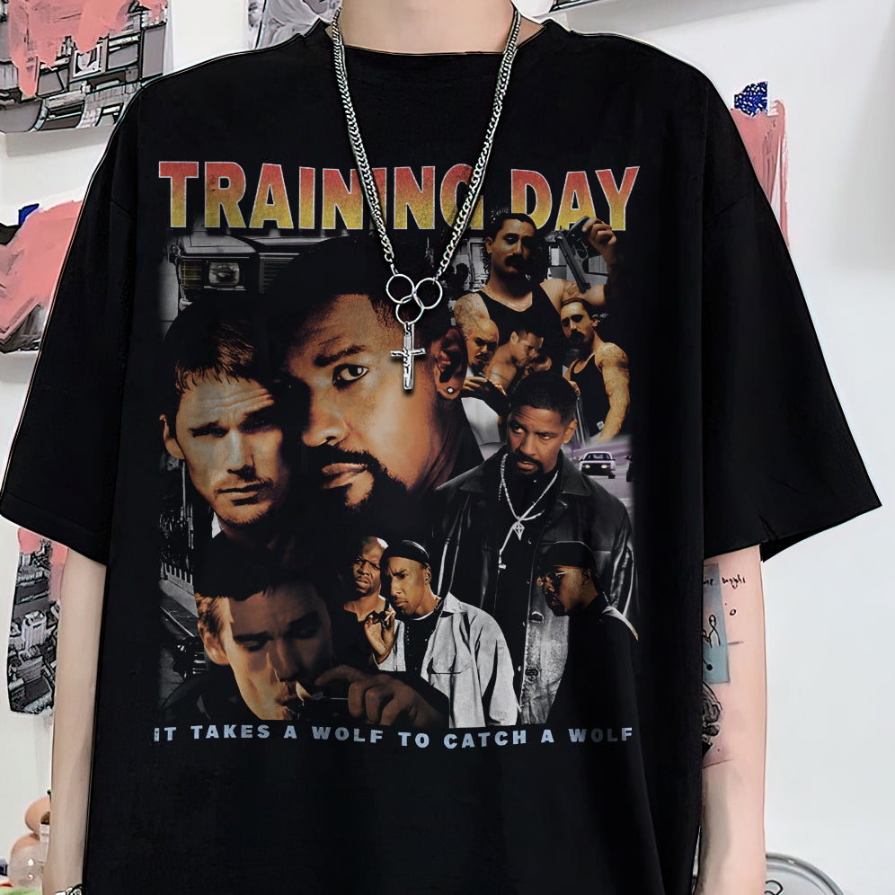 Vintage 90s Graphic Tony Training Day Shirt - Training Day T-Shirt - American Professional Wrestler Tee For Man and Woman Unisex T-Shirt VT8AU8