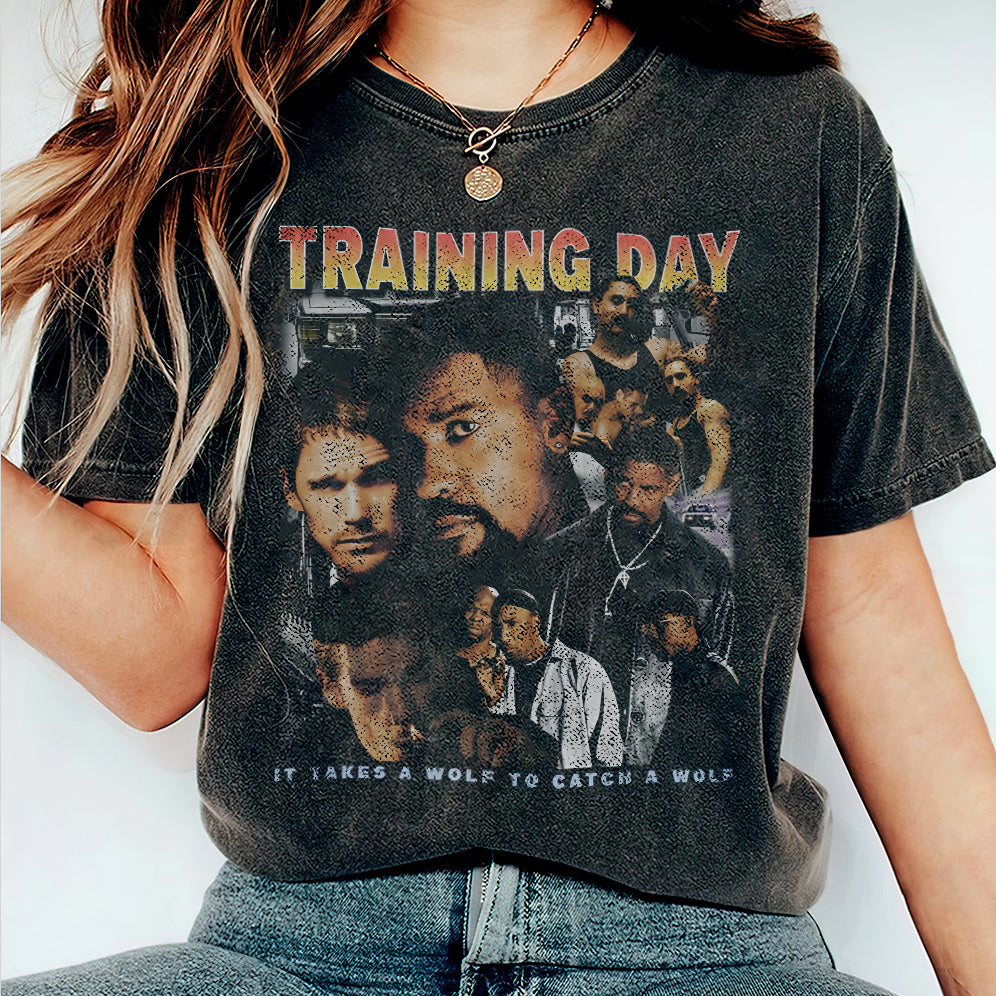 Vintage 90s Graphic Tony Training Day Shirt - Training Day T-Shirt - American Professional Wrestler Tee For Man and Woman Unisex T-Shirt VT8AU8