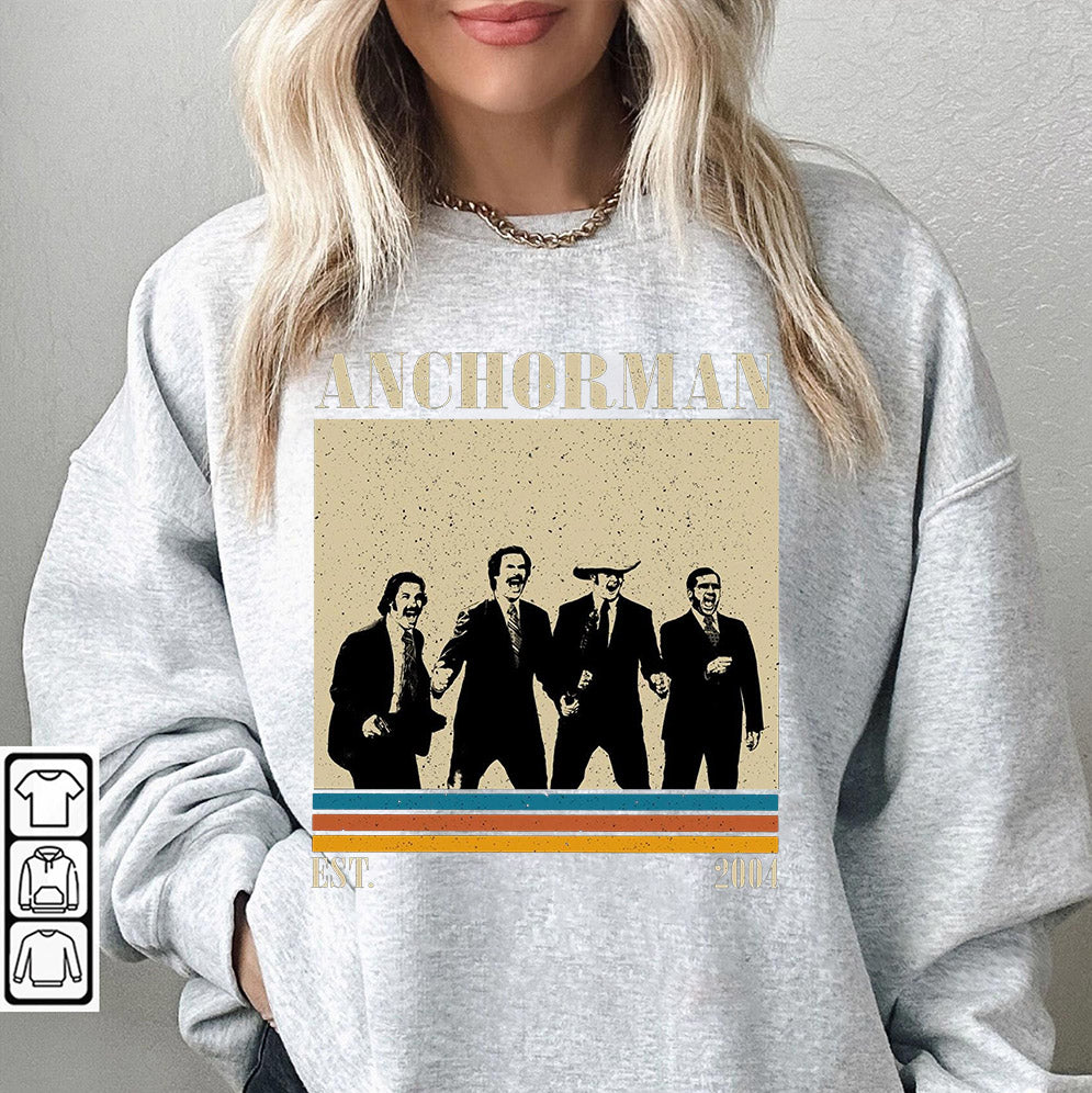 Vintage Anchorman Shirt, Anchorman Movie Shirt, Minimalist Shirt, Vintage TShirt, Retro Shirt, Classic Shirt, Gifts for him, Christmas Gift