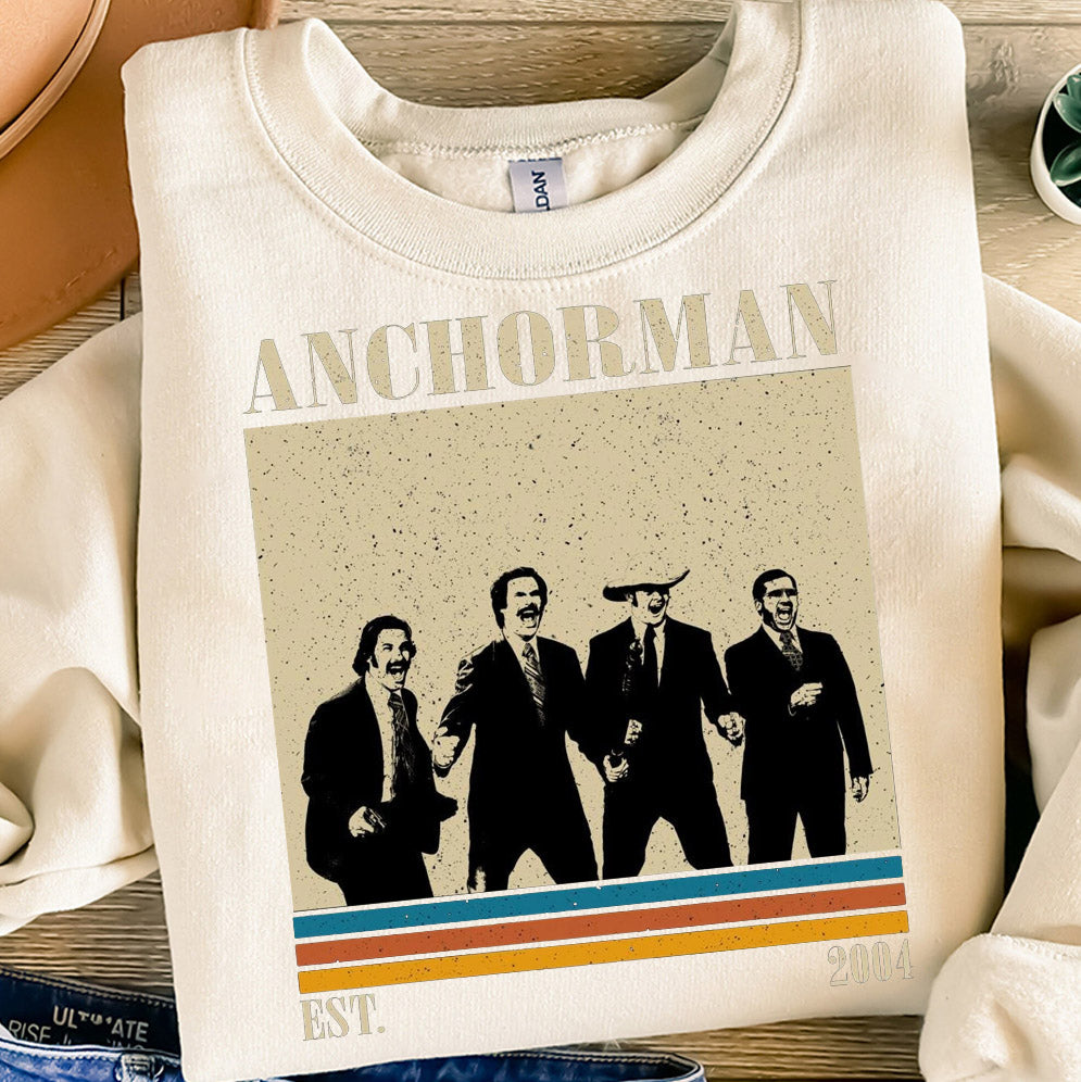 Vintage Anchorman Shirt, Anchorman Movie Shirt, Minimalist Shirt, Vintage TShirt, Retro Shirt, Classic Shirt, Gifts for him, Christmas Gift