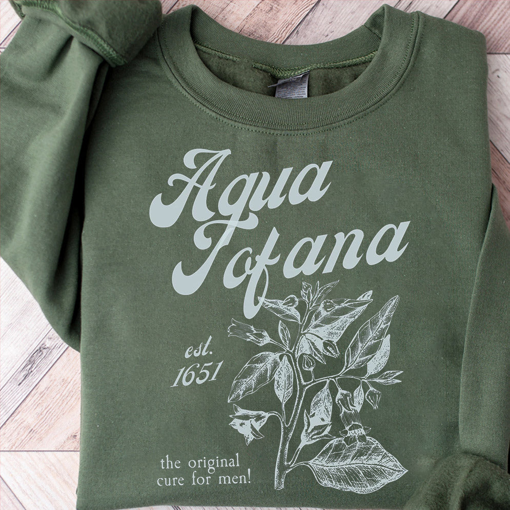 Vintage Aqua Tofana Shirt, Aqua Tofana Apothecary Shirt, Poison The Patriarchy Shirt, Funny Feminist Shirt, Womens Rights Shirt, Pro Choice Shirt