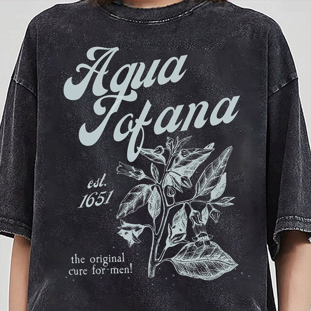 Vintage Aqua Tofana Shirt, Aqua Tofana Apothecary Shirt, Poison The Patriarchy Shirt, Funny Feminist Shirt, Womens Rights Shirt, Pro Choice Shirt