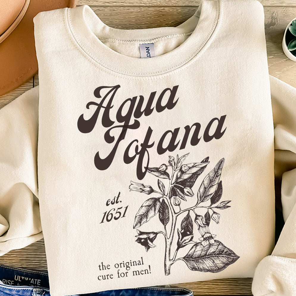 Vintage Aqua Tofana Shirt, Aqua Tofana Apothecary Shirt, Poison The Patriarchy Shirt, Funny Feminist Shirt, Womens Rights Shirt, Pro Choice Shirt