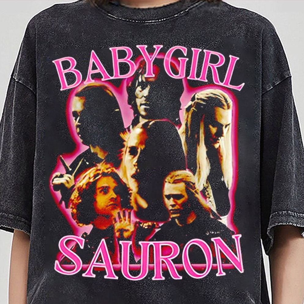 Vintage Baby girl sauron graphic shirt, Sweatshirt, Hoodie And Tank Top