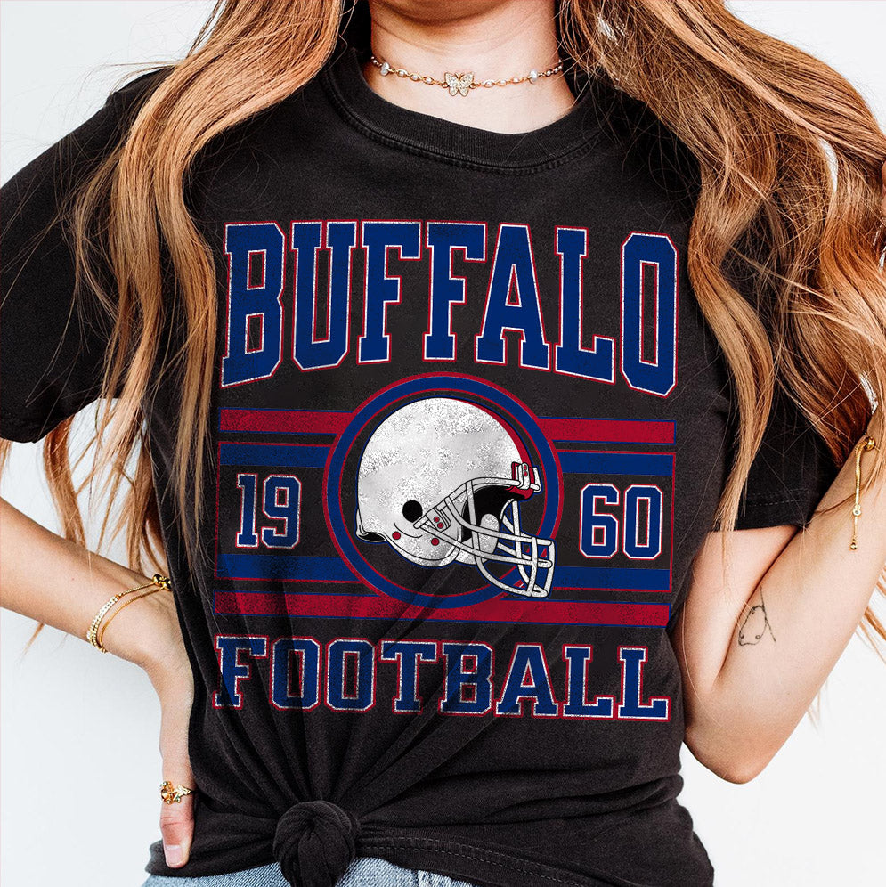 Vintage Buffalo Football Vintage Sweatshirt, Retro Buffalo Football Crewneck V2, Buffalo Bills Football Shirt, Bills Football Gift