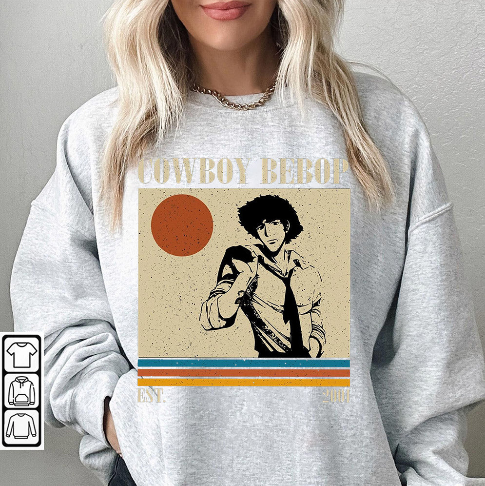 Vintage Cowboy Bebop Shirt, Cowboy Bebop Anime Shirt, Vintage Shirt, Retro Shirt, Classic Shirt, Gifts for him, Christmas Gifts