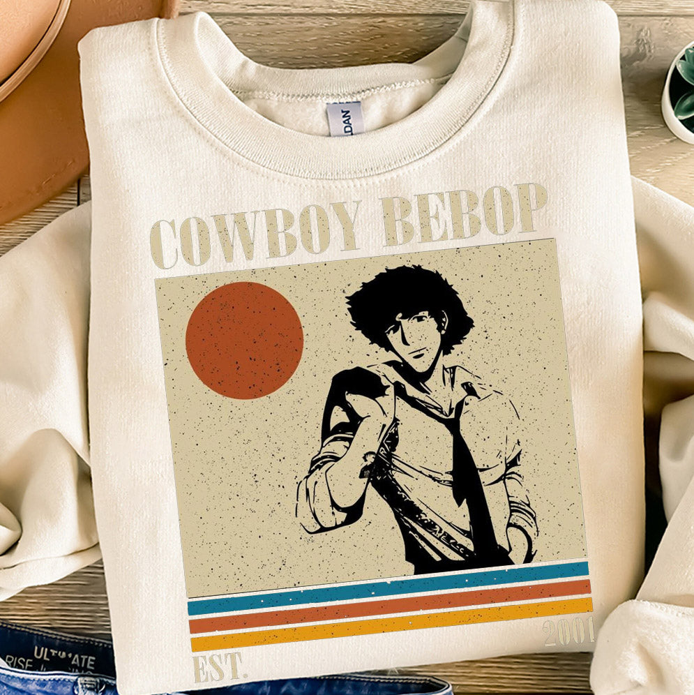 Vintage Cowboy Bebop Shirt, Cowboy Bebop Anime Shirt, Vintage Shirt, Retro Shirt, Classic Shirt, Gifts for him, Christmas Gifts