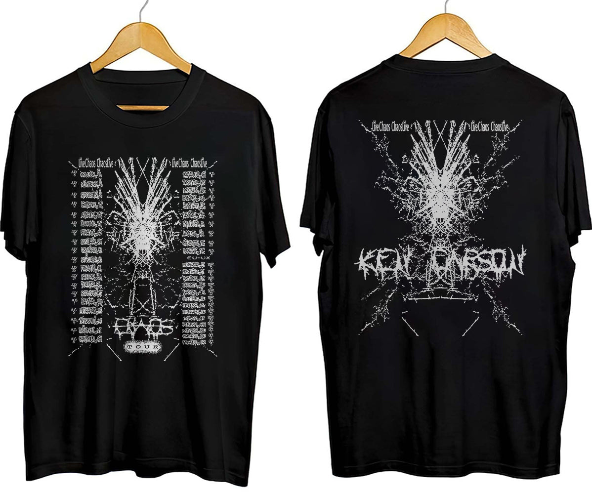 Vintage Ken Carson - Chaos World Tour 2024 Shirt, Ken Carson Rap Tee, Ken Carson Chaos Tour 2024 Shirt, Rapper Ken Carson Fan Gift