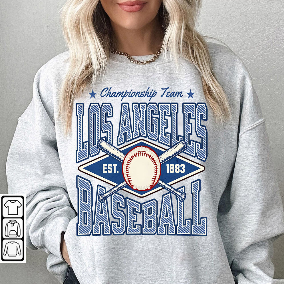 Vintage Los Angeles Baseball png, Los Angeles Png, Los Angeles Sublimination png V3, PNG files