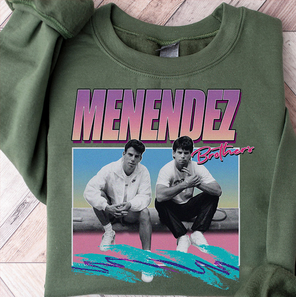 Vintage Menendez Brothers Shirt, Erik and Lyle Menendez Tee, 80s Erik & Lyle Tee, True Crime Fan Gift, Retro Monster T-Shirt