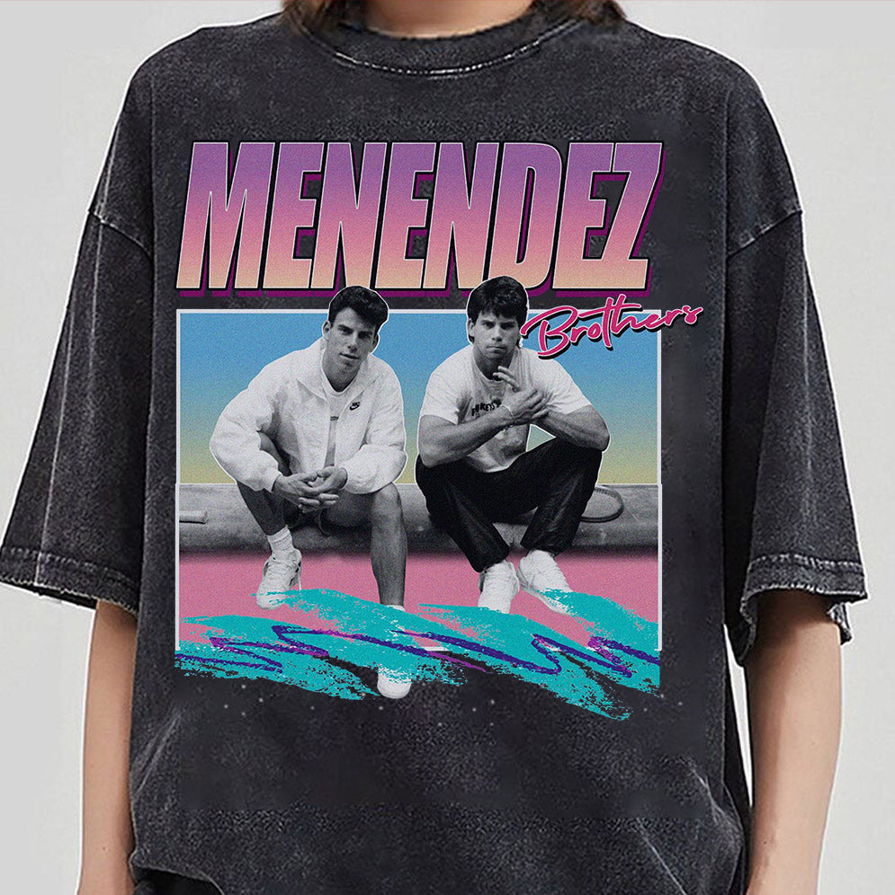 Vintage Menendez Brothers Shirt, Erik and Lyle Menendez Tee, 80s Erik & Lyle Tee, True Crime Fan Gift, Retro Monster T-Shirt