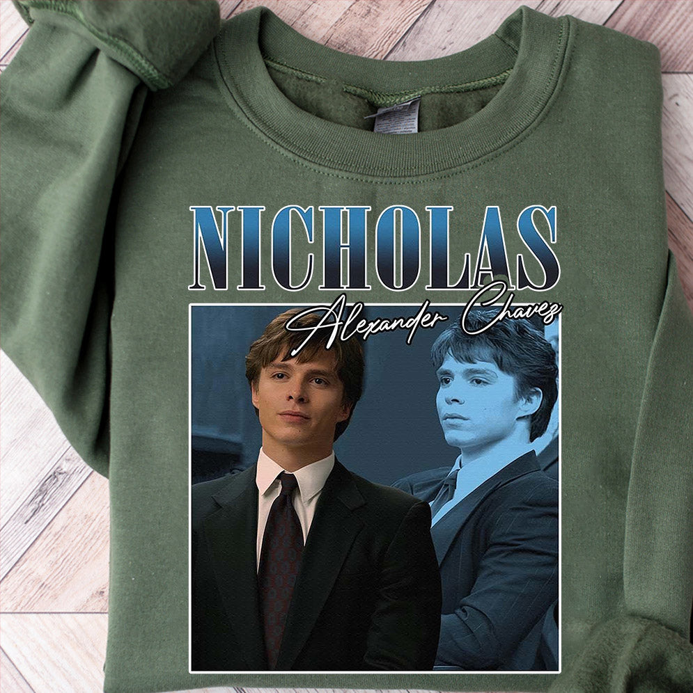 Vintage Nicholas Alexander Chavez T-shirt, American Actor Shirt, Spencer Cassadine, Emmy Award Shirt, Drama Series Monsters, Nicholas Fans