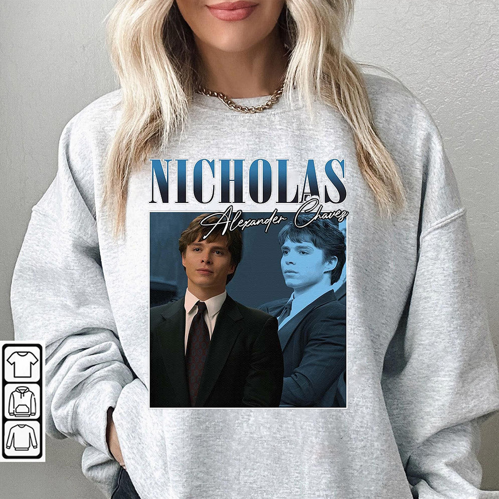 Vintage Nicholas Alexander Chavez T-shirt, American Actor Shirt, Spencer Cassadine, Emmy Award Shirt, Drama Series Monsters, Nicholas Fans, T1