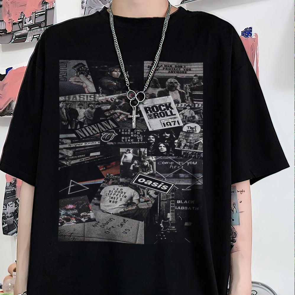 Vintage Oasis Reunion Comfort T-Shirt, Oasis Merch, Liam Gallagher V2, Noel Gallagher, Perfect Gift for Oasis Fans, definitely maybe, Oasis Tour