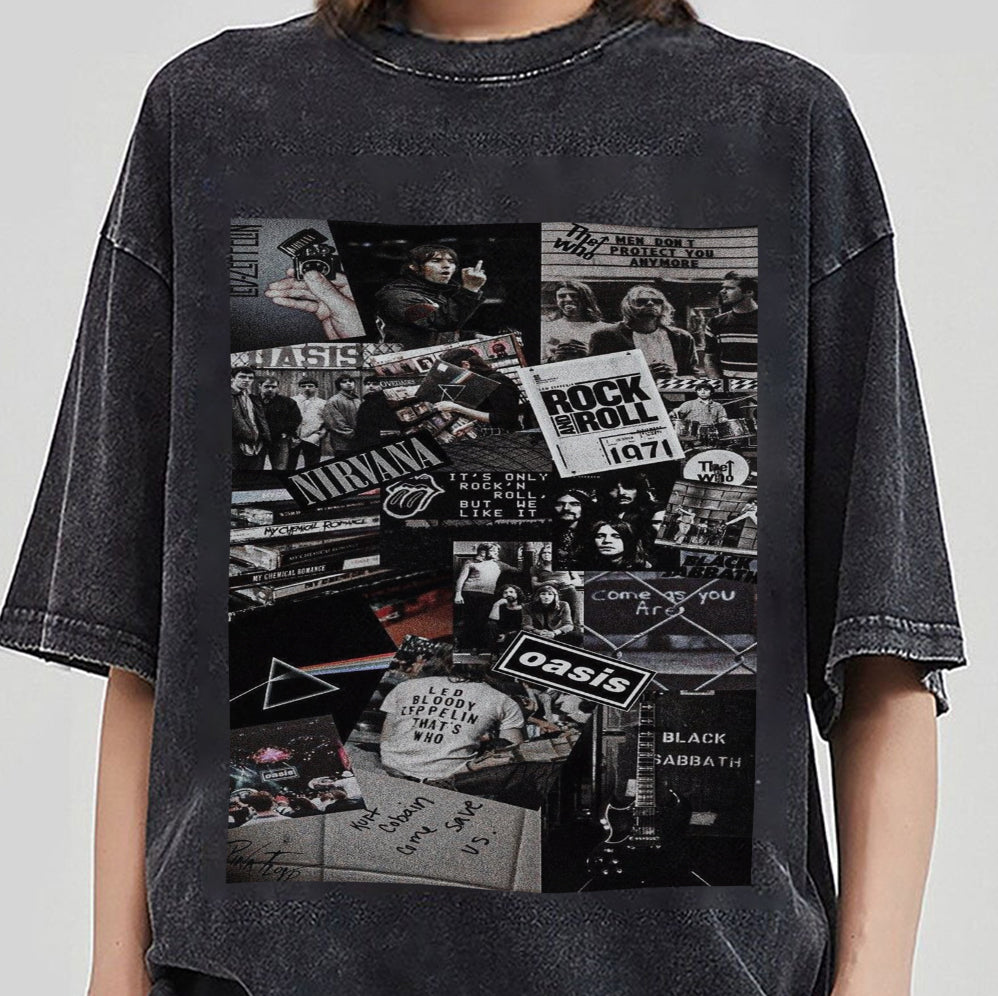 Vintage Oasis Reunion Comfort T-Shirt, Oasis Merch, Liam Gallagher V2, Noel Gallagher, Perfect Gift for Oasis Fans, definitely maybe, Oasis Tour