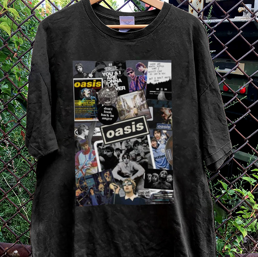 Vintage Oasis Reunion T-Shirt, Oasis Merch, Liam Gallagher V4, Noel Gallagher, Perfect Gift for Oasis Fans, definitely maybe, Oasis Tour