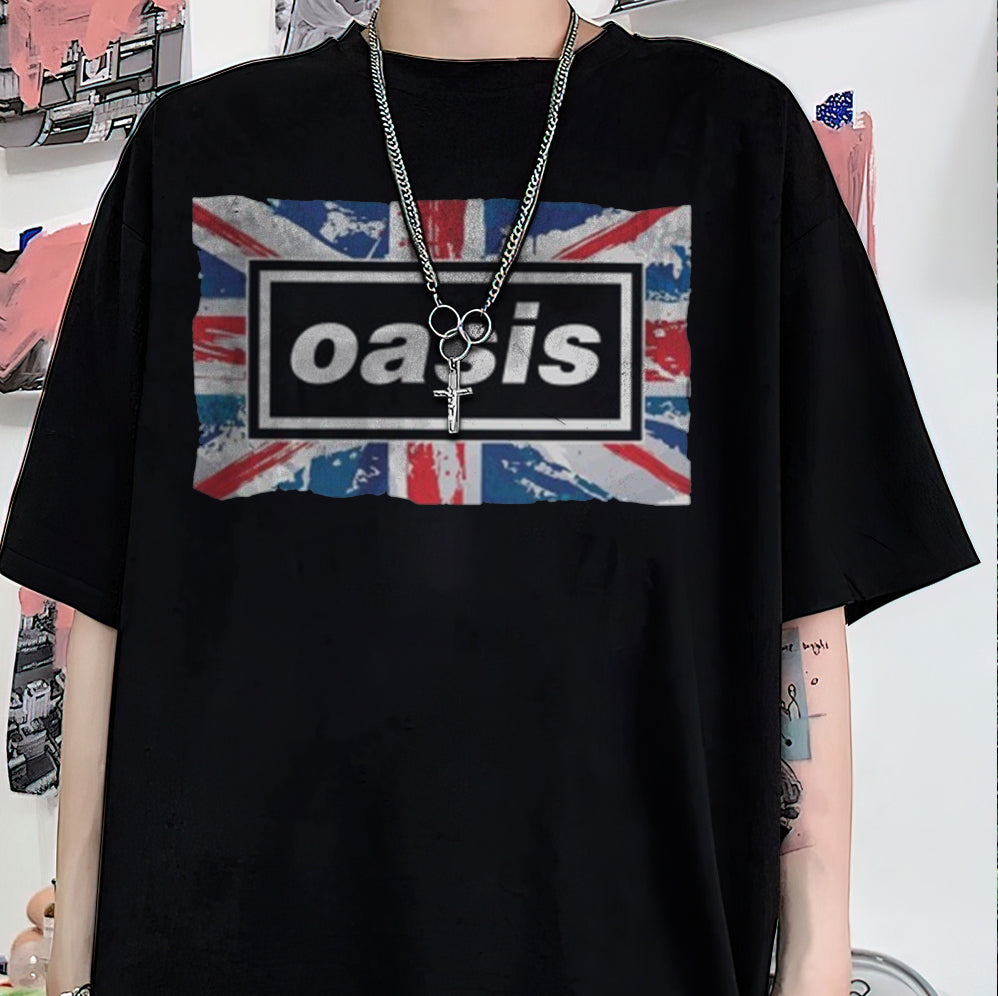 Vintage Oasis Reunion T-Shirt, Oasis Merch, Liam Gallagher V5, Noel Gallagher, Perfect Gift for Oasis Fans, definitely maybe, Oasis Tour