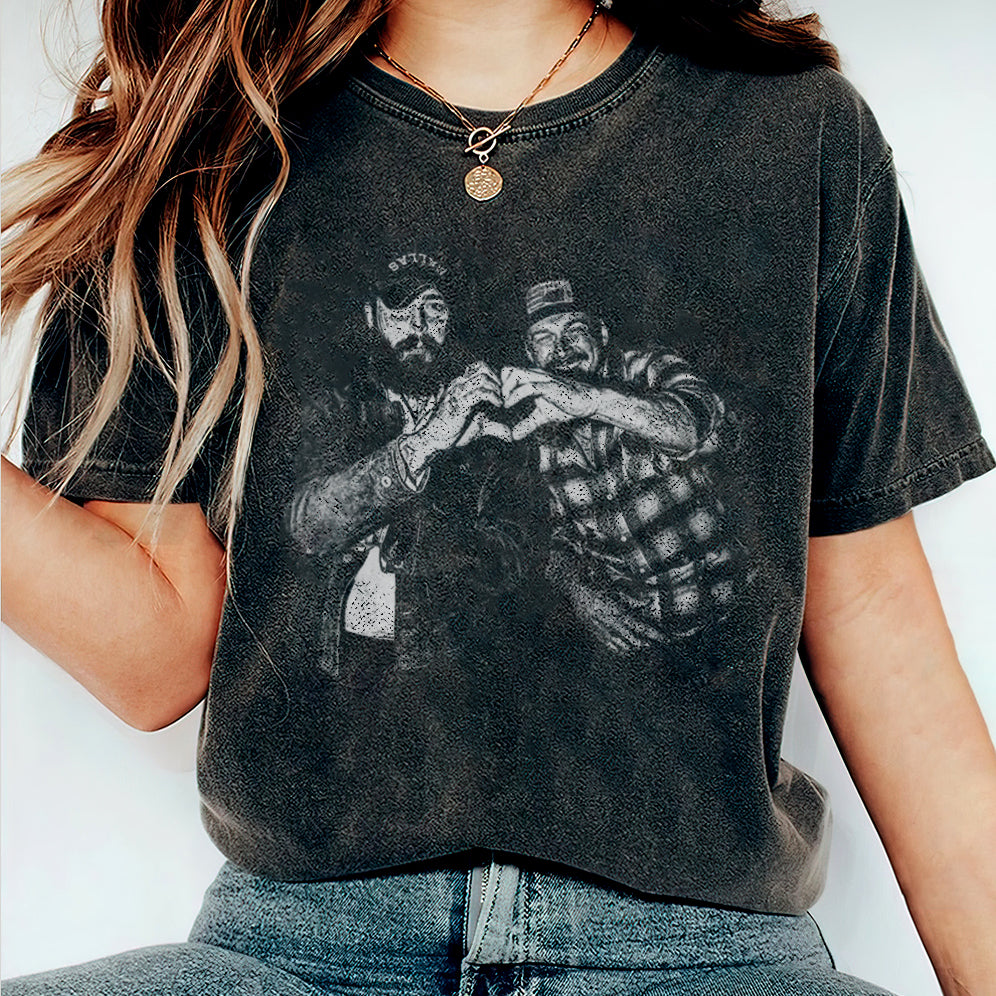 Vintage Post Malone Shirt, Cowboy Post Shirt, Country Shirt, Western Graphic Tee, Concert Shirt, Festival Shirt, Had Some Help Shirt