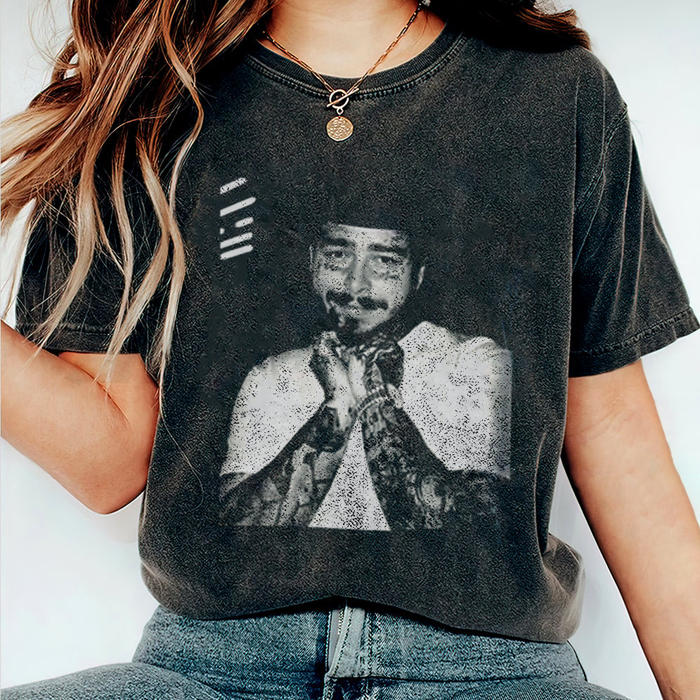 Vintage Post Malone Shirt, Cowboy Post Shirt, Country Shirt, Western Graphic Tee, Concert Shirt TD V2, Festival Shirt, Had Some Help Shirt