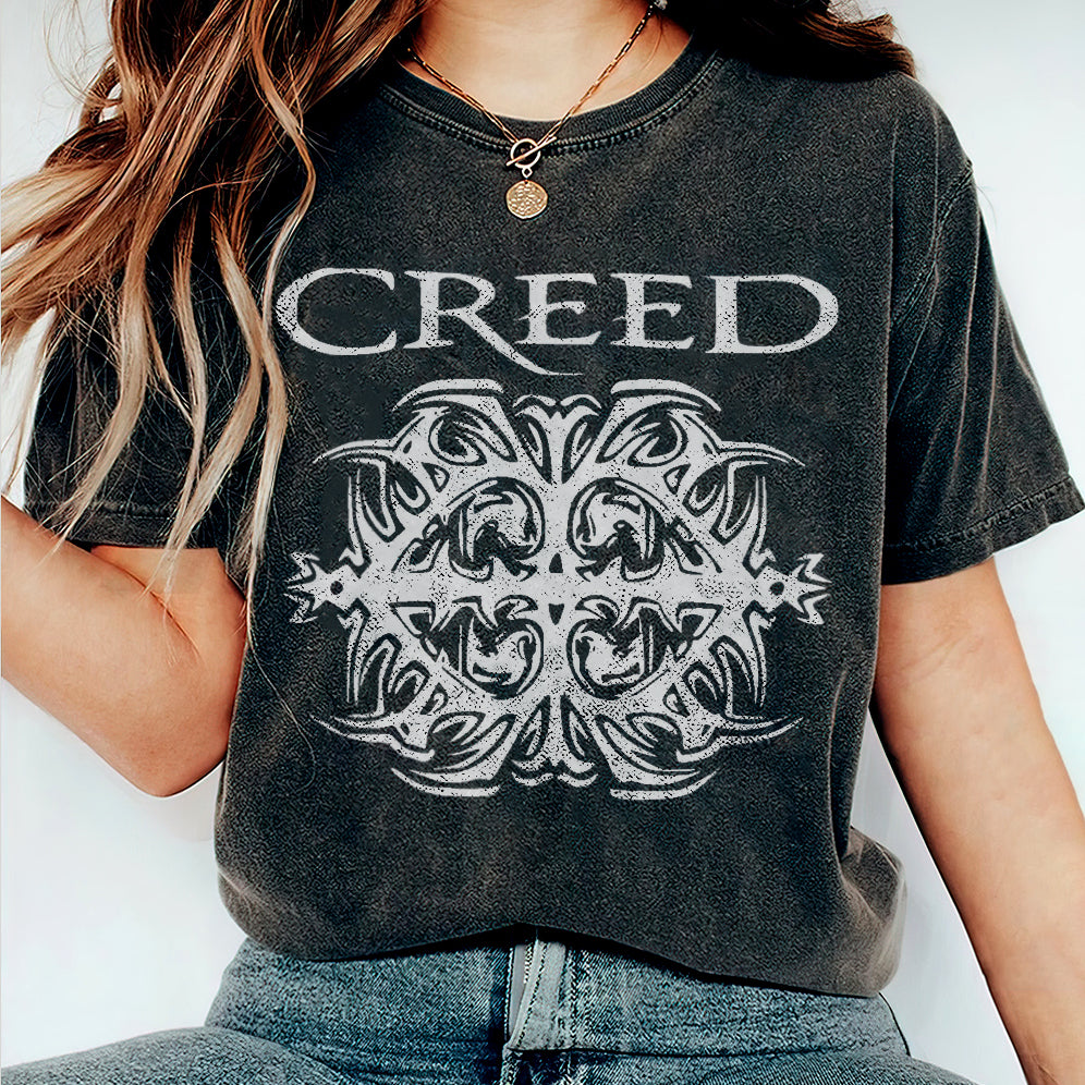 Creed Band Bootleg T-Shirt, Creed Band Fan Gift Shirt, Creed 2024 Tour Shirt, Rock Band Creed Graphic Shirt