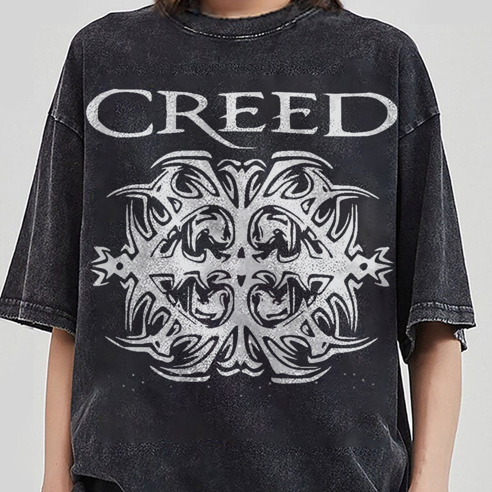 Creed Band Bootleg T-Shirt, Creed Band Fan Gift Shirt, Creed 2024 Tour Shirt, Rock Band Creed Graphic Shirt