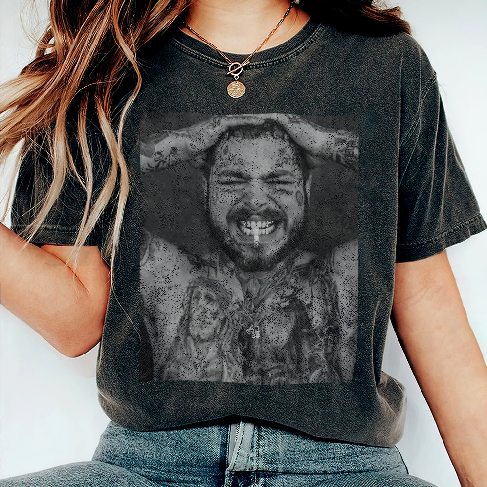 Vintage Post Malone Shirt, Cowboy Post Shirt, Country Shirt, Western Graphic Tee, Concert Shirt TD V7, Festival Shirt, Had Some Help Shirt