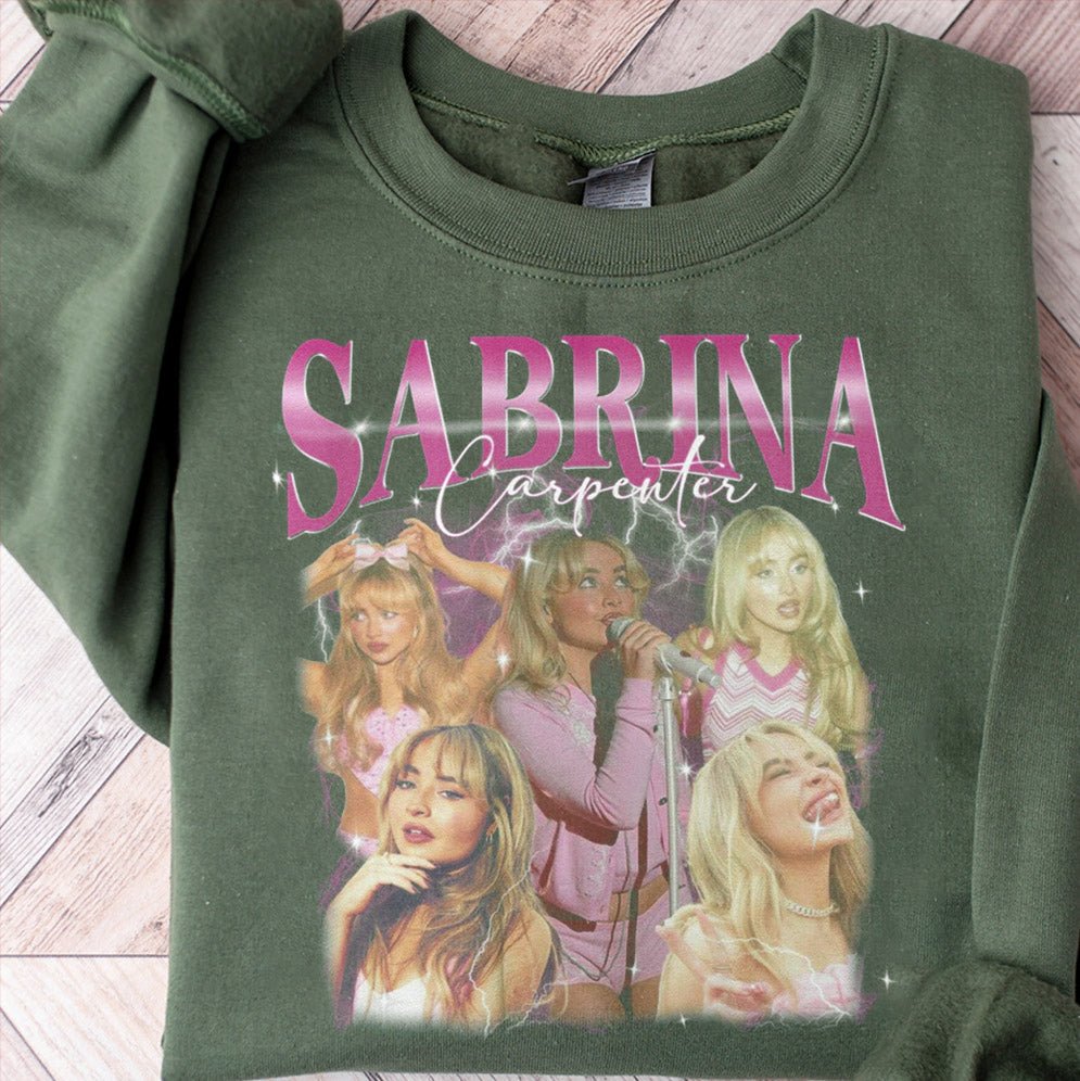 Vintage Sabrina Carpenter Shirt, Retro90s Bootleg Rap Shirt, Eras Tour Shirt, Concert Tour Shirt, Sabrina Merch, Sabrina Fan Gift Unisex Tee