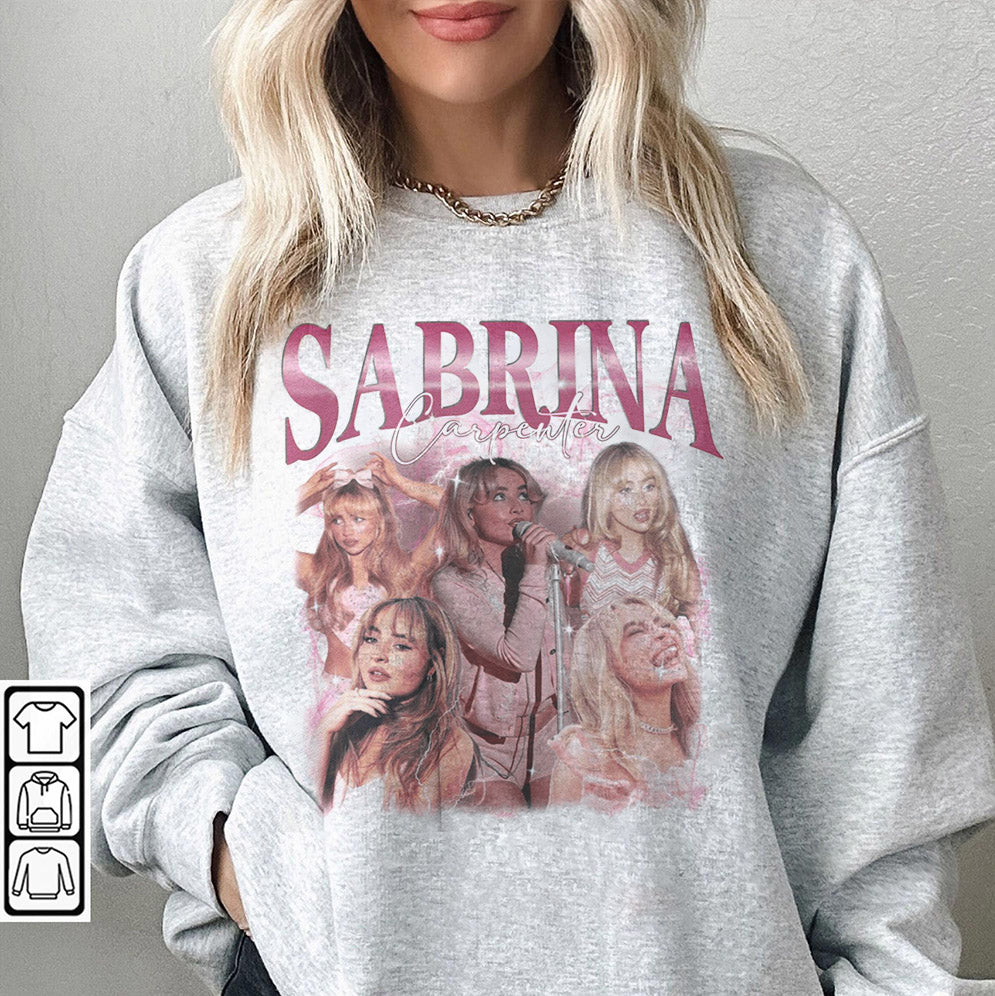 Vintage Sabrina Carpenter Shirt, Retro90s Bootleg Rap Shirt, Eras Tour Shirt, Concert Tour Shirt, Sabrina Merch, Sabrina Fan Gift Unisex Tee