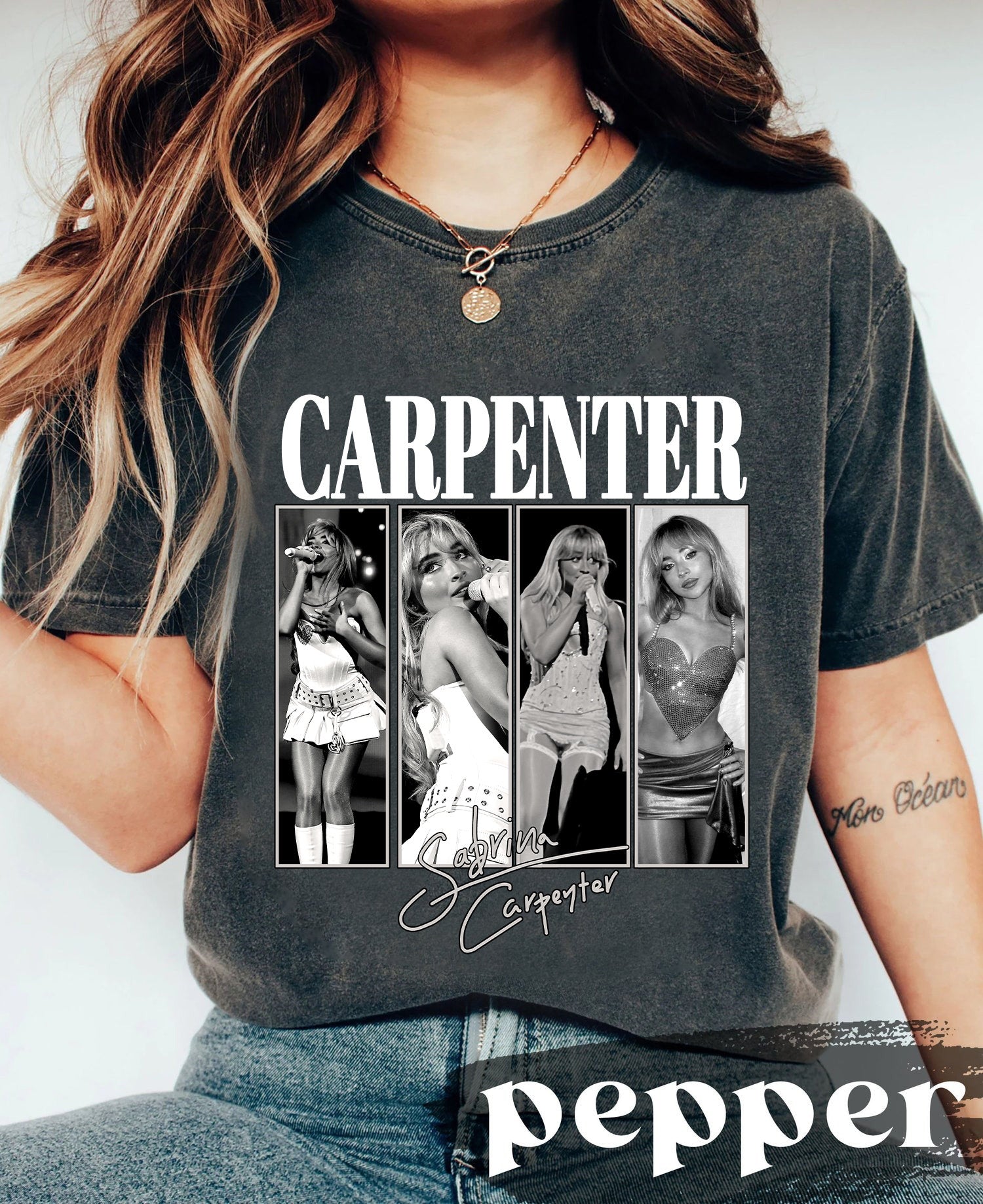 Vintage Sabrina Carpenter T-Shirt, Sabrina Emails Tour, Sabrina Espresso Shirt, Sabrina Merch, Sabrina 2024 Tour T-shirt TMC