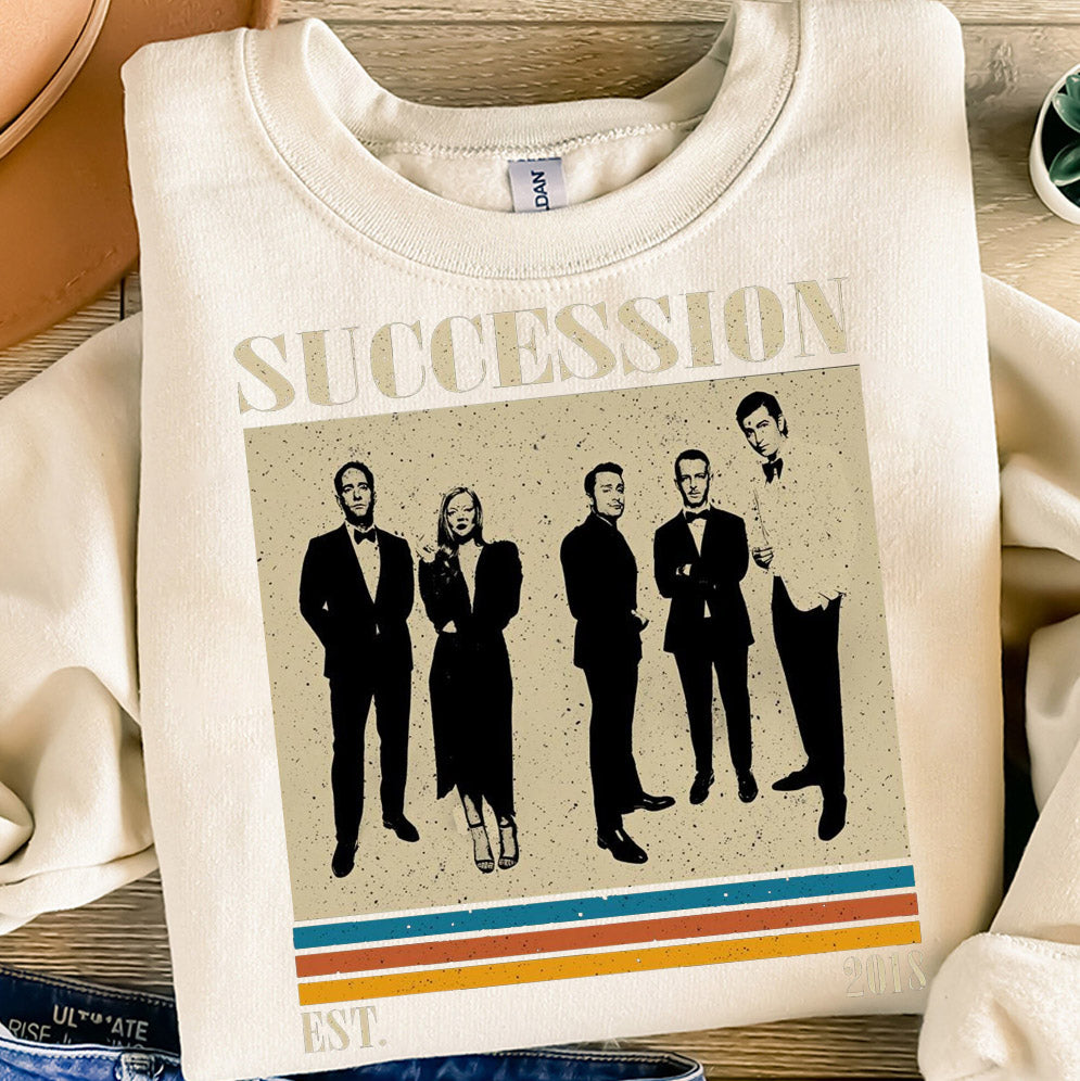 Vintage Succession Shirt, Succession Tv Series Shirt, Vintage Shirt, Retro Shirt, Classic Shirt, Gifts for him, Christmas Gifts