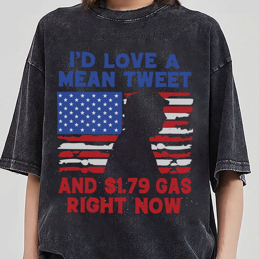 I'D Love A Mean Tweet Trump, 1.79 Gas Right Now Shirt,Trump Vance 2024 Shirt, Vice President JD Vance Shirt, VP Vance 24 Shirt, Trump Fight Shirt Tu5 #13