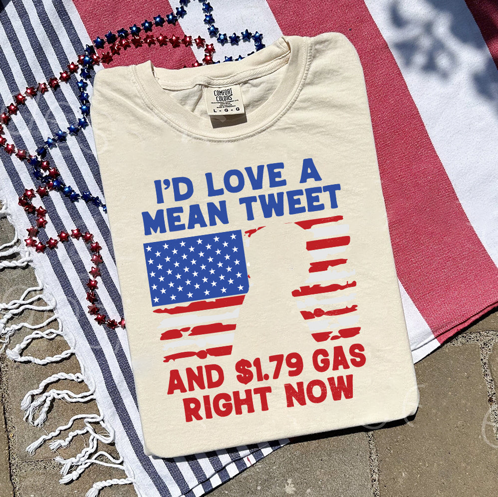 I'D Love A Mean Tweet Trump, 1.79 Gas Right Now Shirt,Trump Vance 2024 Shirt, Vice President JD Vance Shirt, VP Vance 24 Shirt, Trump Fight Shirt Tu5 #13