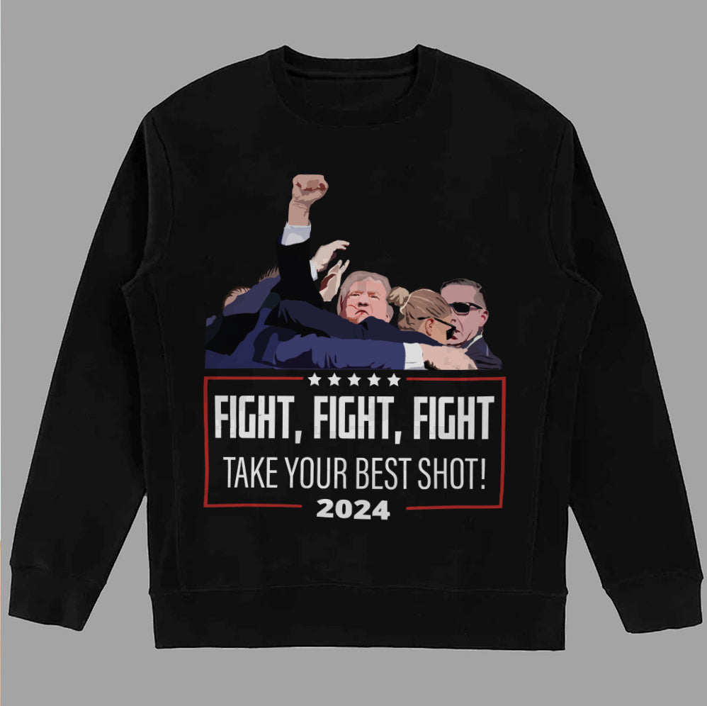 Fight Fight Fight Trump, Take Your Best Shot Shirt,Trump Vance 2024 Shirt, Vice President JD Vance Shirt, VP Vance 24 Shirt, Trump Fight Shirt Tu5 #26