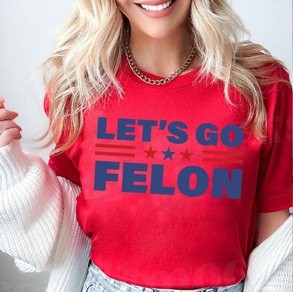 Let'S Go Felon Shirt,Trump Vance 2024 Shirt, Vice President JD Vance Shirt, VP Vance 24 Shirt, Trump Fight Shirt Tu5 #28