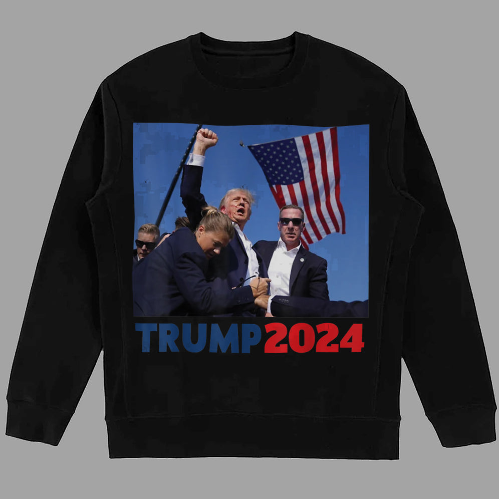 Vintage Trump 2024 Shirt, Retro Trump Shot Shirt, Trump Pennsylvania Rally, Republican Gifts V19, President Trump, MAGA Shirt, Political Shirt, Election Shirt