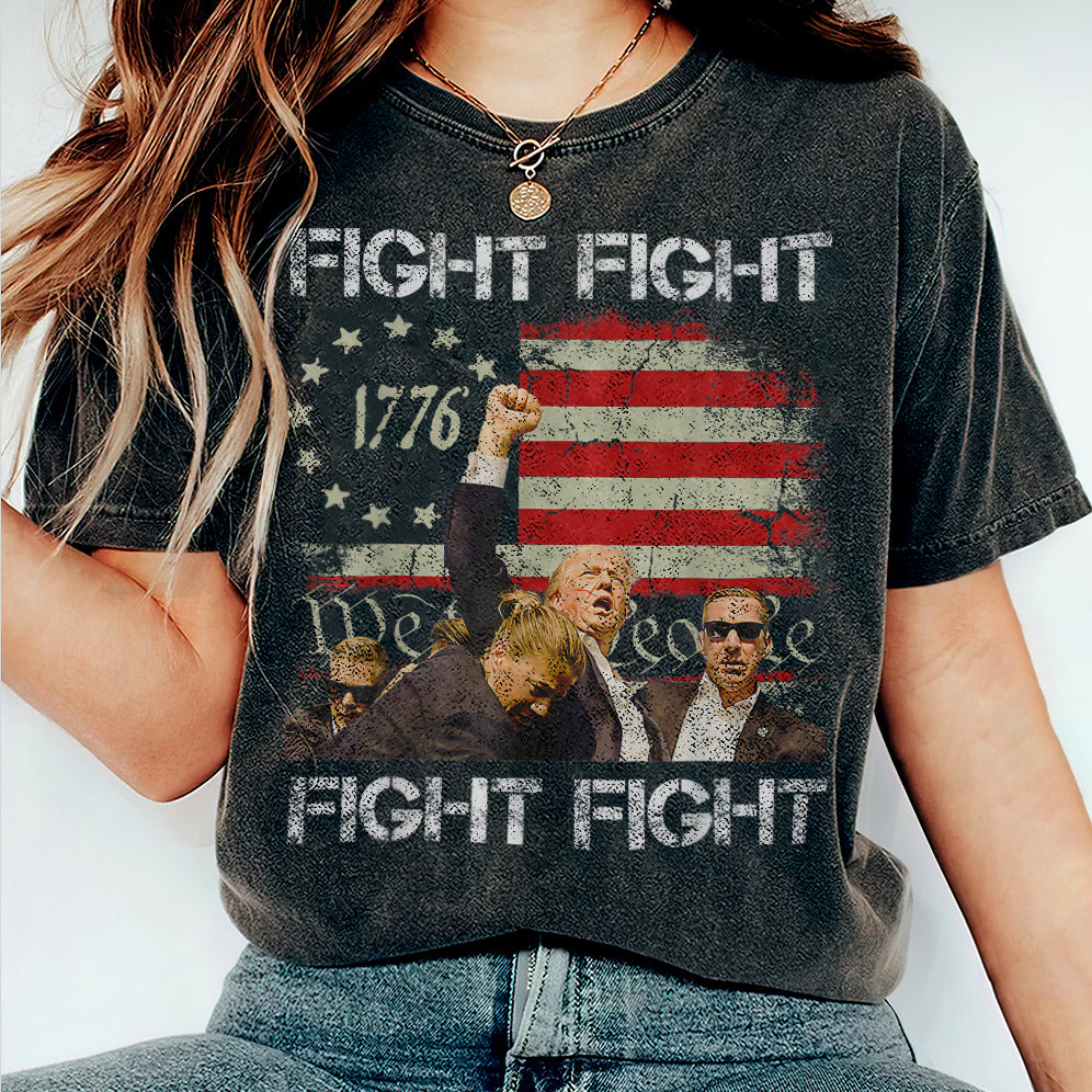 Vintage Trump 2024 Shirt, Retro Trump Shot Shirt, Trump Pennsylvania Rally, Republican Gifts V2, President Trump, MAGA Shirt