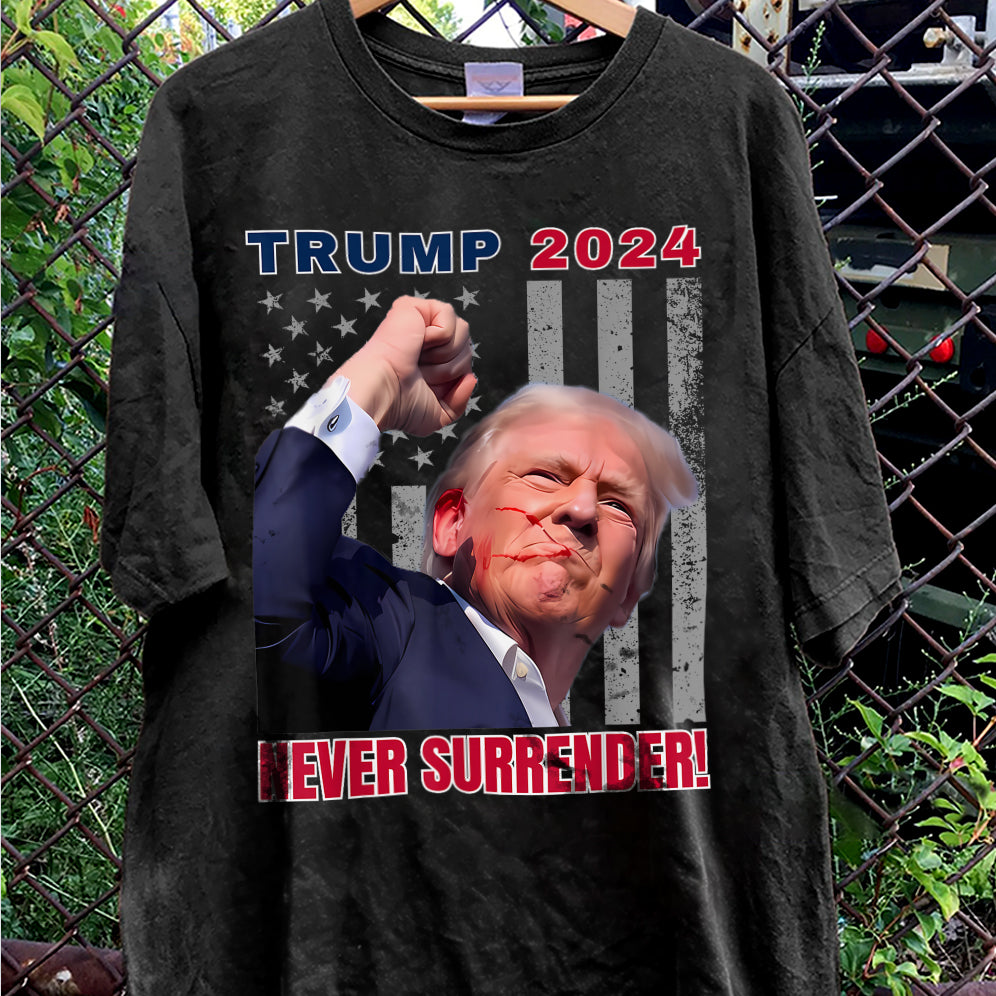 Vintage Trump 2024 Shirt, Retro Trump Shot Shirt, Trump Pennsylvania Rally, Republican Gifts V23, President Trump, MAGA Shirt, Political Shirt, Election Shirt